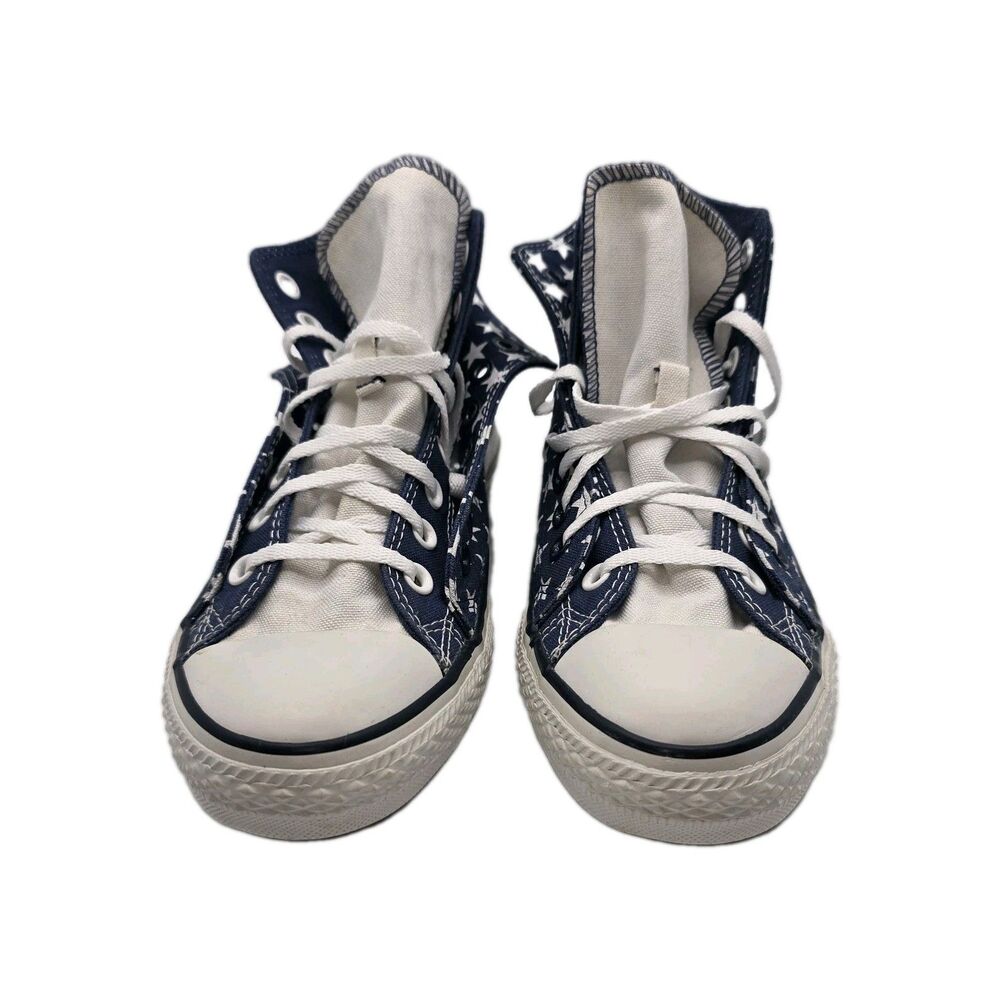 Converse All Star Double Layer Stars Mens 7 Womens 9 Skateboarding Blue White